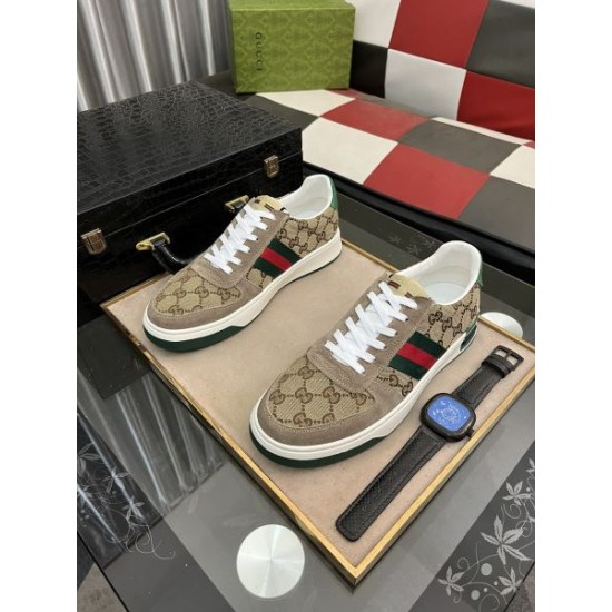 GUCCI グッチ 今季買い逃した人必見! 2024SS メンズ用 カジュアルシューズ GUCCI グッチ 今季買い逃した人必見! 2024SS メンズ用 カジュアルシューズ
