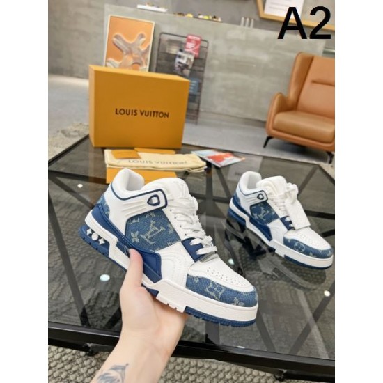 LOUIS VUITTON ルイヴィトン 期間限定 2024SS メンズ用 カジュアルシューズ LOUIS VUITTON ルイヴィトン 期間限定 2024SS メンズ用 カジュアルシューズ