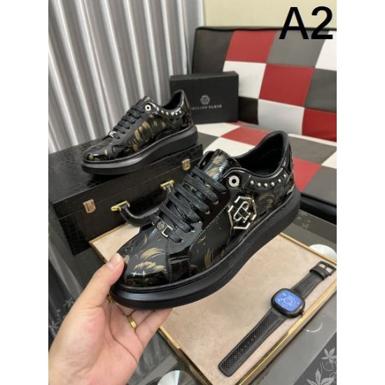 PHILIPP PLEIN フィリッププレイン 雑誌掲載 2024SS メンズ用 カジュアルシューズ