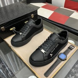 PHILIPP PLEIN フィリッププレイン 話題沸騰 2024SS メンズ用 カジュアルシューズ
