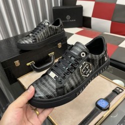 PHILIPP PLEIN フィリッププレイン 日本完売 2024SS メンズ用 カジュアルシューズ