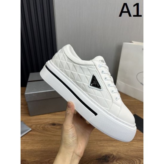 PRADA プラダ この時季だからお買い得 2024SS メンズ用 カジュアルシューズ PRADA プラダ この時季だからお買い得 2024SS メンズ用 カジュアルシューズ