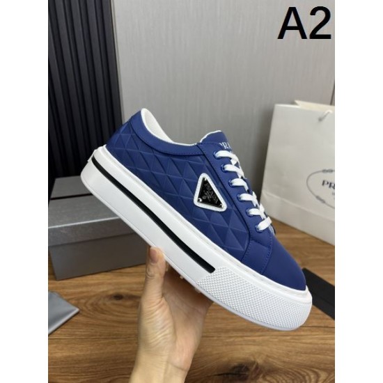 PRADA プラダ この時季だからお買い得 2024SS メンズ用 カジュアルシューズ PRADA プラダ この時季だからお買い得 2024SS メンズ用 カジュアルシューズ
