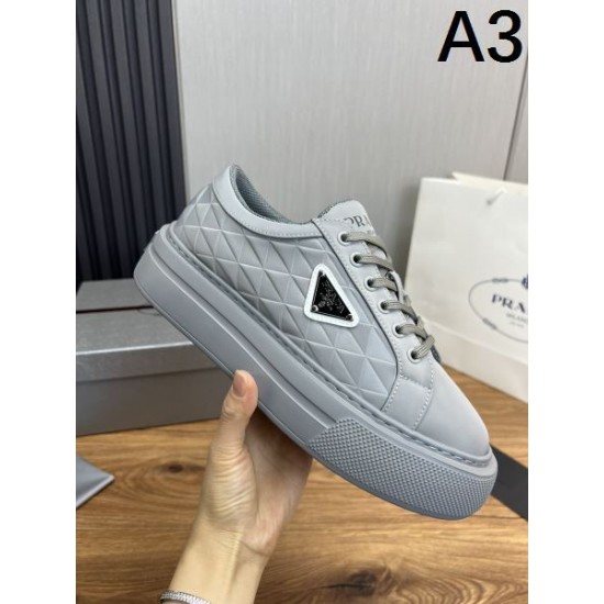 PRADA プラダ この時季だからお買い得 2024SS メンズ用 カジュアルシューズ PRADA プラダ この時季だからお買い得 2024SS メンズ用 カジュアルシューズ