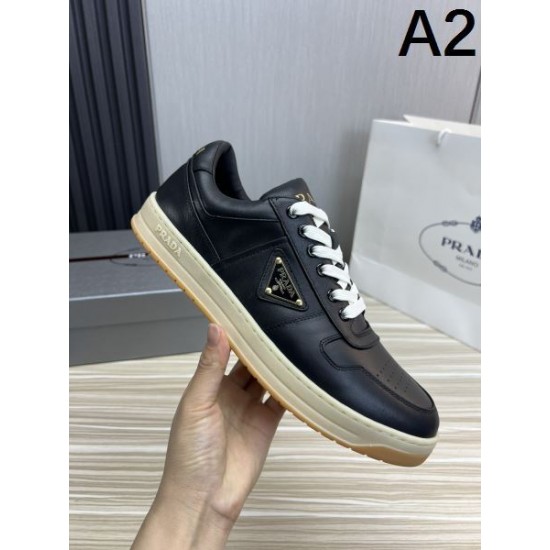 PRADA プラダ 新作セール価格でゲット 2024SS メンズ用 カジュアルシューズ