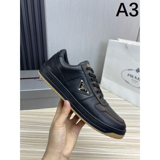 PRADA プラダ 新作セール価格でゲット 2024SS メンズ用 カジュアルシューズ