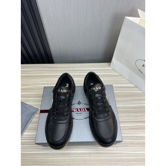 PRADA プラダ 新作セール価格でゲット 2024SS メンズ用 カジュアルシューズ