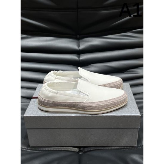 PRADA プラダ 今年も大活躍間違いなし 2024SS メンズ用 カジュアルシューズ PRADA プラダ 今年も大活躍間違いなし 2024SS メンズ用 カジュアルシューズ