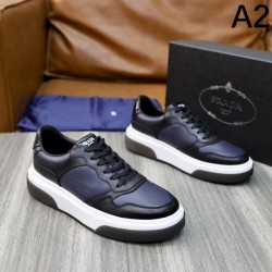 PRADA プラダ 大人気なレットショップ 2024SS メンズ用 カジュアルシューズ