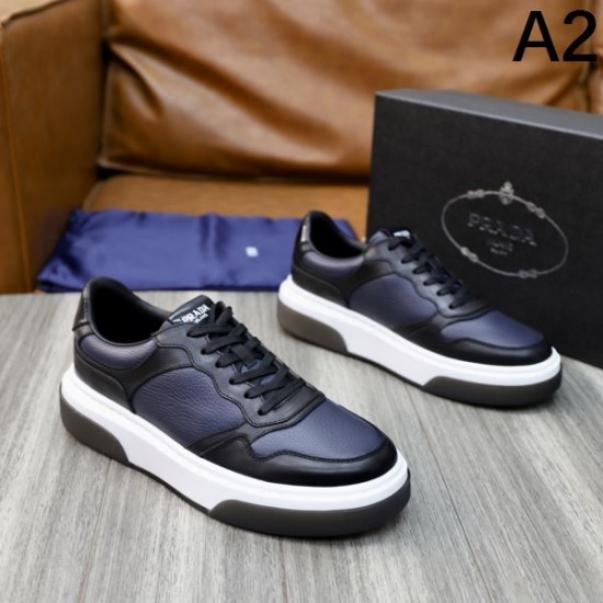 PRADA プラダ 大人気なレットショップ 2024SS メンズ用 カジュアルシューズ PRADA プラダ 大人気なレットショップ 2024SS メンズ用 カジュアルシューズ