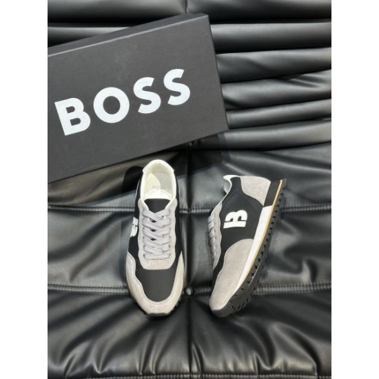 HUGO BOSS ヒューゴボス お色味たくさん大人気 2024SS メンズ用 スニーカー HUGO BOSS ヒューゴボス お色味たくさん大人気 2024SS メンズ用 スニーカー