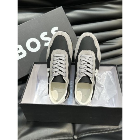 HUGO BOSS ヒューゴボス お色味たくさん大人気 2024SS メンズ用 スニーカー HUGO BOSS ヒューゴボス お色味たくさん大人気 2024SS メンズ用 スニーカー