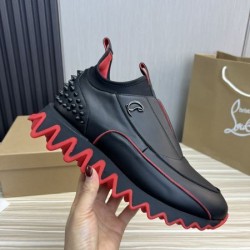 CHRISTIAN LOUBOUTIN クリスチャンルブタン 売切必至 2024SS メンズ用 スニーカー