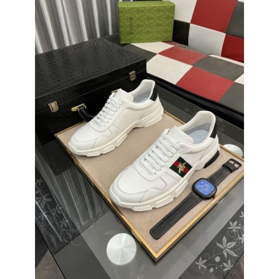GUCCI グッチ シーズンの流行にチェック 2024SS メンズ用 スニーカー GUCCI グッチ シーズンの流行にチェック 2024SS メンズ用 スニーカー