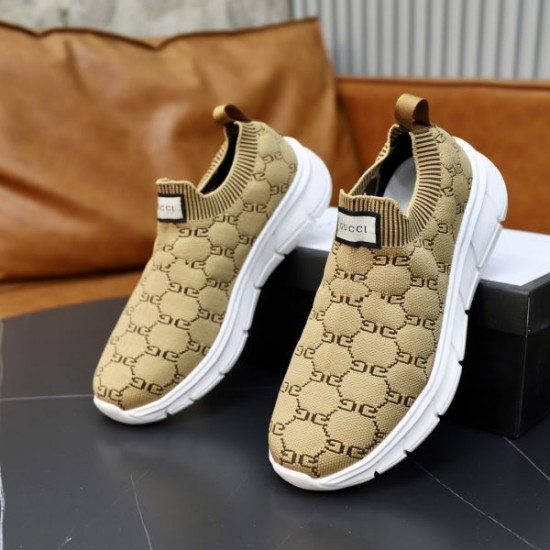 GUCCI グッチ カジュアルな雰囲気があり 2024SS メンズ用 スニーカー GUCCI グッチ カジュアルな雰囲気があり 2024SS メンズ用 スニーカー