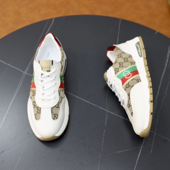 GUCCI グッチ 春夏季超人気手元在庫あり 2024SS メンズ用 スニーカー GUCCI グッチ 春夏季超人気手元在庫あり 2024SS メンズ用 スニーカー