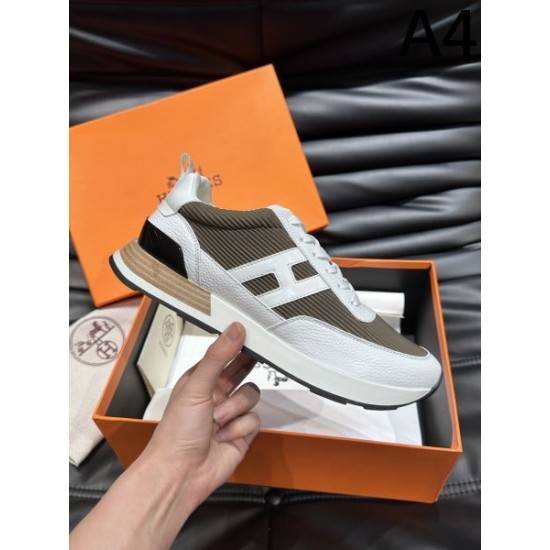 HERMES エルメス とっても夏らしいアイテム 2024SS メンズ用 スニーカー HERMES エルメス とっても夏らしいアイテム 2024SS メンズ用 スニーカー