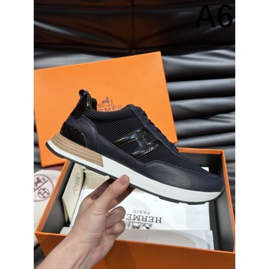 HERMES エルメス とっても夏らしいアイテム 2024SS メンズ用 スニーカー HERMES エルメス とっても夏らしいアイテム 2024SS メンズ用 スニーカー