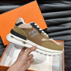HERMES エルメス 春夏のおしゃれを楽しんで 2024SS メンズ用 スニーカー