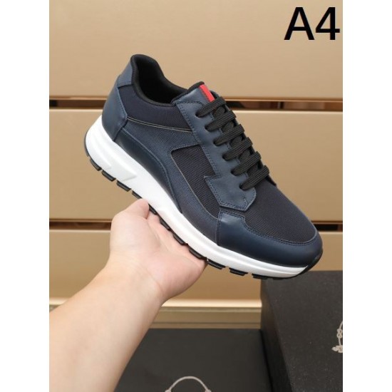 PRADA プラダ 春夏シーズン継続トレンド新着 2024SS メンズ用 スニーカー PRADA プラダ 春夏シーズン継続トレンド新着 2024SS メンズ用 スニーカー
