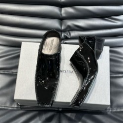 BALENCIAGA バレンシアガ 相性抜群のコンビ 2024SS メンズ用 ビジネスシューズ