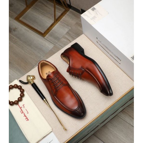 FERRAGAMO サルヴァトーレ フェラガモ 超激得格安 2024SS メンズ用 ビジネスシューズ FERRAGAMO サルヴァトーレ フェラガモ 超激得格安 2024SS メンズ用 ビジネスシューズ