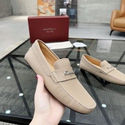 FERRAGAMO サルヴァトーレ フェラガモ 春夏モデル 2024SS メンズ用 ビジネスシューズ