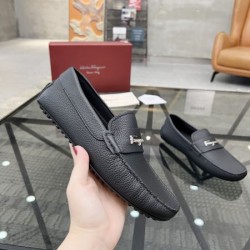 FERRAGAMO サルヴァトーレ フェラガモ 春夏モデル 2024SS メンズ用 ビジネスシューズ