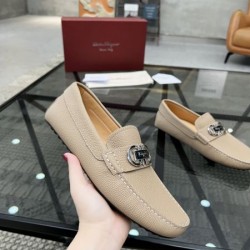 FERRAGAMO サルヴァトーレ フェラガモ 春夏季新作 2024SS メンズ用 ビジネスシューズ