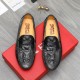 FERRAGAMO サルヴァトーレ フェラガモ お手頃価格 2024SS メンズ用 ビジネスシューズ FERRAGAMO サルヴァトーレ フェラガモ お手頃価格 2024SS メンズ用 ビジネスシューズ