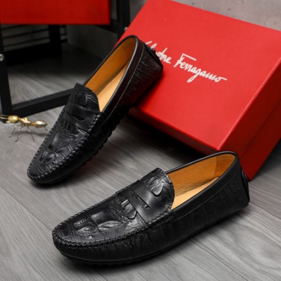 FERRAGAMO サルヴァトーレ フェラガモ お手頃価格 2024SS メンズ用 ビジネスシューズ FERRAGAMO サルヴァトーレ フェラガモ お手頃価格 2024SS メンズ用 ビジネスシューズ