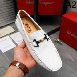 FERRAGAMO サルヴァトーレ フェラガモ 今年最流行 2024SS メンズ用 ビジネスシューズ