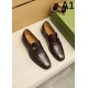 GUCCI グッチ 一流の憧れブランド 2024SS メンズ用 ビジネスシューズ GUCCI グッチ 一流の憧れブランド 2024SS メンズ用 ビジネスシューズ