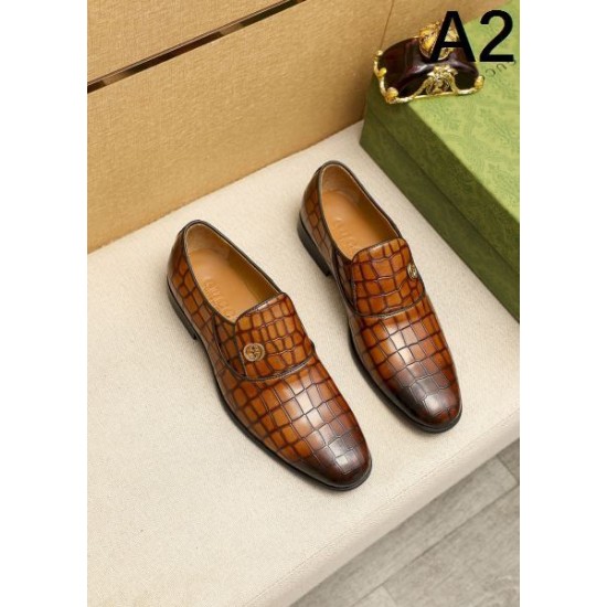 GUCCI グッチ 一流の憧れブランド 2024SS メンズ用 ビジネスシューズ GUCCI グッチ 一流の憧れブランド 2024SS メンズ用 ビジネスシューズ