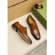 GUCCI グッチ 一流の憧れブランド 2024SS メンズ用 ビジネスシューズ GUCCI グッチ 一流の憧れブランド 2024SS メンズ用 ビジネスシューズ
