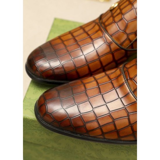 GUCCI グッチ 一流の憧れブランド 2024SS メンズ用 ビジネスシューズ GUCCI グッチ 一流の憧れブランド 2024SS メンズ用 ビジネスシューズ