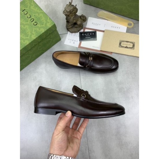 GUCCI グッチ 春夏最新作完売必至 2024SS メンズ用 ビジネスシューズ GUCCI グッチ 春夏最新作完売必至 2024SS メンズ用 ビジネスシューズ