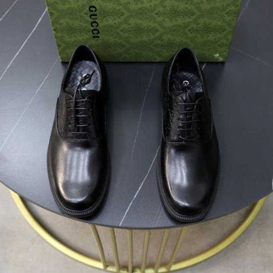 GUCCI グッチ 海外限定モデル新作 2024SS メンズ用 ビジネスシューズ GUCCI グッチ 海外限定モデル新作 2024SS メンズ用 ビジネスシューズ
