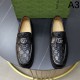 GUCCI グッチ 定番人気薄手柔らか 2024SS メンズ用 ビジネスシューズ GUCCI グッチ 定番人気薄手柔らか 2024SS メンズ用 ビジネスシューズ