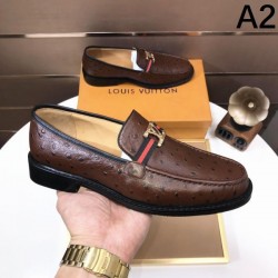 LOUIS VUITTON ルイヴィトン 夏らしい色味 2024SS メンズ用 ビジネスシューズ