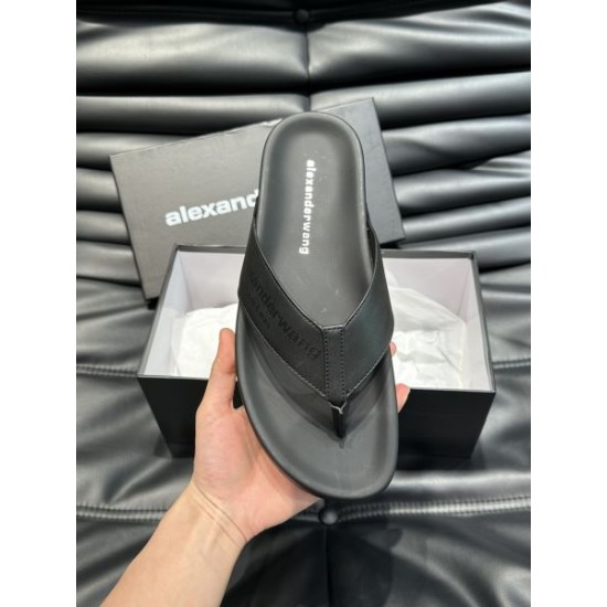 ALEXANDER WANG アレキサンダーワン 春夏の必需アイテム 2024SS メンズ用 スリッパ ALEXANDER WANG アレキサンダーワン 春夏の必需アイテム 2024SS メンズ用 スリッパ