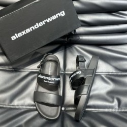 ALEXANDER WANG アレキサンダーワン 呼び声が高い新名品 2024SS メンズ用 スリッパ