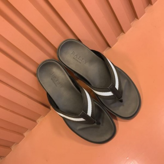 BALLY バリー おしゃれ上級者の印象がある 2024SS メンズ用 スリッパ BALLY バリー おしゃれ上級者の印象がある 2024SS メンズ用 スリッパ