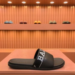 BALLY バリー 完売品夏に大活躍間違いなし 2024SS メンズ用 スリッパ