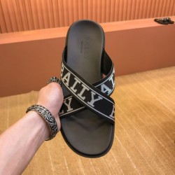 BALLY バリー 国境も時代も超えた夏季新作 2024SS メンズ用 スリッパ