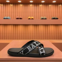 BALLY バリー 国境も時代も超えた夏季新作 2024SS メンズ用 スリッパ