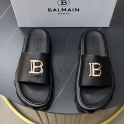 BALMAIN バルマン 国境も時代も超えた夏季新作 2024SS メンズ用 スリッパ