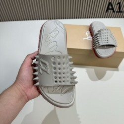 CHRISTIAN LOUBOUTIN クリスチャンルブタン 夏大人気 2024SS メンズ用 スリッパ