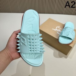 CHRISTIAN LOUBOUTIN クリスチャンルブタン 夏大人気 2024SS メンズ用 スリッパ