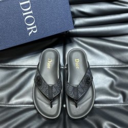 DIOR ディオール 最新先取りおしゃれなロゴ入り 2024SS メンズ用 スリッパ